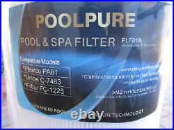 PLF81A Poolpure Pool & Spa Filter, 3 Pack