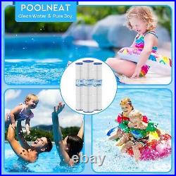 POOLNEAT 4-Pack PA-106 Replacement Pool Filter Cartridges