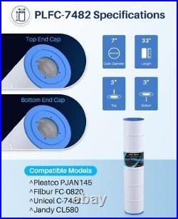 POOLPURE C-7482 Pool Filter Replaces Jandy CL580, CV580, PJAN145, Unicel C-74