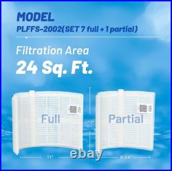 POOLPURE FS-2002 24 Sq. Ft DE Grid Pool Filter St Replace Unicel FS-2002, PFS1224