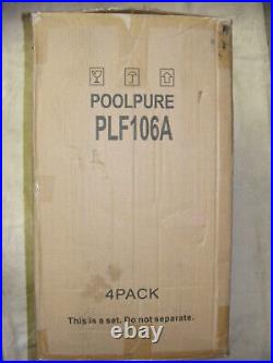 POOLPURE Filter Replaces Filbur FC-1226, Pleatco PA106-PAK4 Unicel C-7488,4 PACK