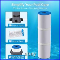 POOLPURE PFT-AF100 Cartridge Pool Filter Tank&Element for Above & Inground Pools