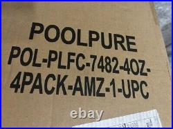 POOLPURE PLFC-7482 Pool Filters 4-pack Replaces Jandy CL580, CV580, PJAN145