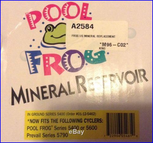 POOL FROG MINERAL RESERVOIR AND BAC PAC 4 PACK