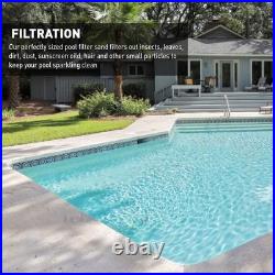 Palmetto Filter Sand, 50 Pound & Bestway Flowclear 1500 Gallon Sand Filter Pump Palmetto Filter Sand, 50 Pound & Bestway Flowclear 1500 Gallon Sand Filter Pump
