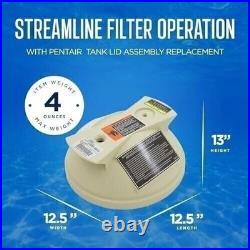 Pentair 178553 Almond Lid Assembly Replacement Clean and Clear Pool and Spa
