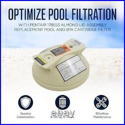 Pentair 178553 Almond Lid Assembly Replacement Clean and Clear Pool and Spa