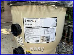 Pentair 188592 Quad D. E. Cartridge Style Pool Filter, 60 Square Foot, 120 GPM