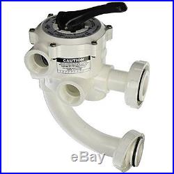 Pentair 1-1/2-Inch Threaded Multiport Valve Replacement Pool and Spa D. E. Filter