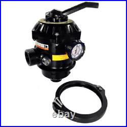 Pentair 1.5 Top Mount Multiport Backwash Valve Tagelus Pool Sand Filter 262506 Pentair 1.5 Top Mount Multiport Backwash Valve Tagelus Pool Sand Filter 262506