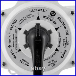 Pentair 261055 Multiport Valve Triton Quad D. E. Filters WHITE Scratch & Dent Pentair 261055 Multiport Valve Triton Quad D. E. Filters WHITE Scratch & Dent