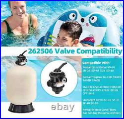 Pentair 262506 1-1/2-Inch 6-Way Clamp Style Valve Replacement Pool and Spa Sand