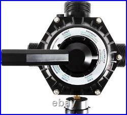 Pentair 262506 1-1/2-Inch 6-Way Clamp Style Valve Replacement Pool and Spa Sand