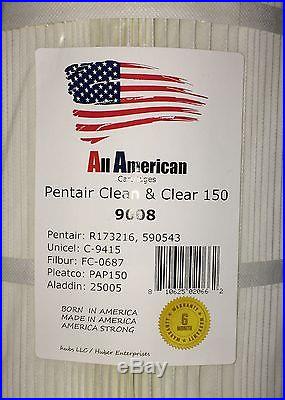 Pentair Clean & Clear Predator 150 Unicel C-9415 Pleatco PAP150 Filter Cartridge