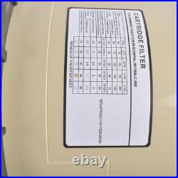 Pentair Clean + Clear Single Cartridge EC-160317 150 Sq. Ft fits Pools/Spas NSF Pentair Clean + Clear Single Cartridge EC-160317 150 Sq. Ft fits Pools/Spas NSF