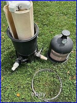 Pentair Diatomaceous Earth Pool Filter & Canister Model# St-50
