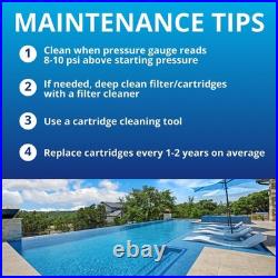 Pentair EC-160301 Clean & Clear Plus 420 sq. Ft. Cartridge Pool Filter