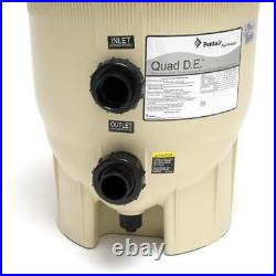 Pentair EC-188592 Quad DE 60 sq. Ft. Cartridge Style DE Pool Filter Limited