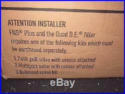 Pentair FNS Plus 48 DE Swimming Pool Filter 180008 with chipped base. Spa