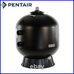 Pentair Fiberglass Aquaculture Sand Filter A8000-100-AQ Black