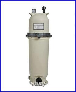 Pentair High Flow Cartridge Pool Filter Tank with Spring Loaded Lock Ring
