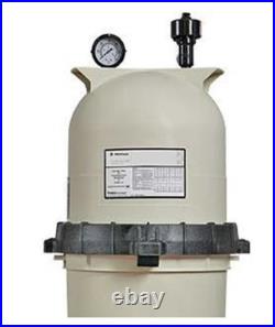 Pentair High Flow Cartridge Pool Filter Tank with Spring Loaded Lock Ring