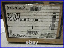 Pentair Multi-port Valve Kit 1-1/2 Threaded Ports For De Filters #261177 New