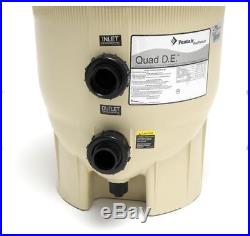 Pentair Quad DE High Flow Filter 60 Sq Ft 120 GPM 188592