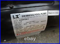 Pentair Swimming Pool Pump 2.0Hp, 115V/208-230V, 1-Spd 56SWP200-I