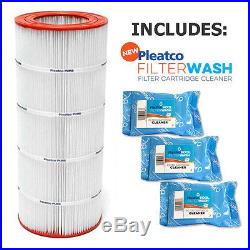 Pleatco PAP150-4 Filter Cartridge Pentair Predator Clean Clear with 3x Filter Wash