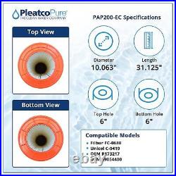 Pleatco PAP200-EC Pool Filter Cartridge Replacement for Unicel C-9419, Filbur