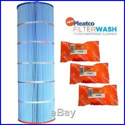 Pleatco PJ200S-M4 Microban Pool Filter Cartridge Antimicrobial with 3x Filter Wash