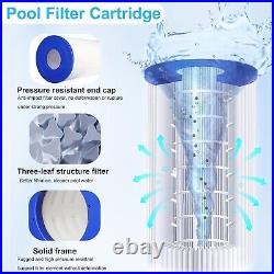 Pomeade 4-Pack CCP520 Pool Filter Cartridges Replacement