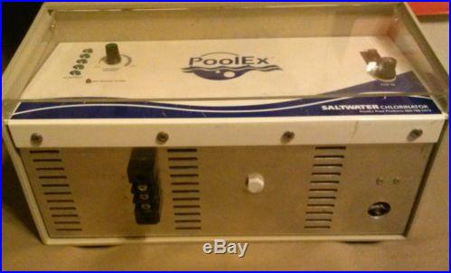 PoolEx saltwater chlorinator pool controller