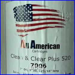 Pool Filter Cartridge All American 4-Pk Replace Set For Clean & Clear Plus 520