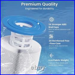 Pool Filter Cartridge Replacement 420 sq ft 4-Pack for Inground Pools
