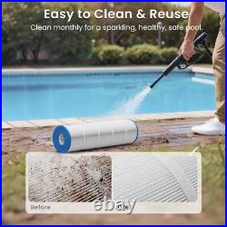 Pool Filter Cartridge Replacement 420 sq ft 4-Pack for Inground Pools