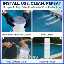Pool Filter Cartridge Replacement PA100N Unicel C7487 Hayward CX870RE (4Pack) Pool Filter Cartridge Replacement PA100N Unicel C7487 Hayward CX870RE (4Pack)