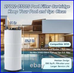 Pool Filter Replacement for Sta-Rite System 2, PLM300, Pentair 27002-0300S