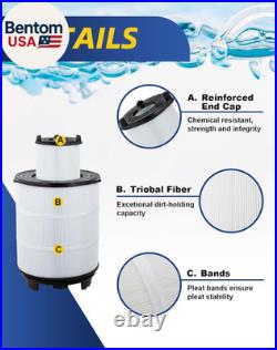 Pool Filters Cartridge Inner and Outer Set Replaces Sta-Rite 25021-0200S & 25022