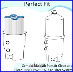 Pool Filters for Pentair Clean & Clear Plus 520 C-7472, R173578, PCC130 (4 Pack)