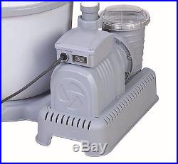 Pool Flowclear Sand Filter Pump, Durable, Corrosion-Proof Filter Tank, 1500-Gall