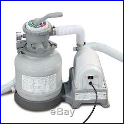 Pool Sand Filter Pump with GFCI for Above Ground Swimming Pools Outdoor 10