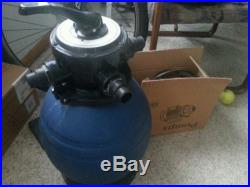 Pool sand filter 3/4 motor