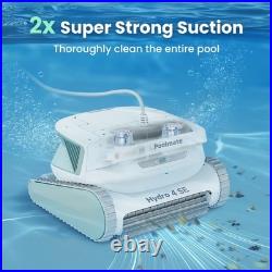 Poolmate hydro 4 SE-40FT Long Cable/4 Cleaning Modes, 4.1L Large Filter Basket