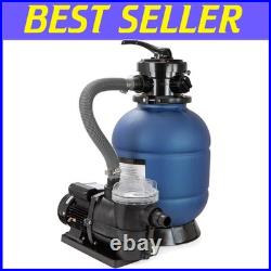 Portable 10,000 Gallon Sand Filter Pump with Low Noise for Pool Maintenance Portable 10,000 Gallon Sand Filter Pump with Low Noise for Pool Maintenance