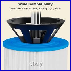 ROYOR Pool Filter Cleaner Stand Tool Fit for 3 4 6 Swimming Pool Cartridge