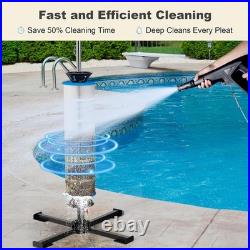 ROYOR Pool Filter Cleaner Stand Tool Fit for 3 4 6 Swimming Pool Cartridge