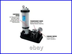 Raypak Protege RPCFP100 100 SQ FT CARTRIDGE FILTER With1 HP PUMP ABOVE GROUND POOL