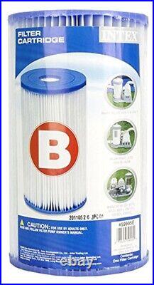 Replacement Intex Type B Filter Cartridge for Above Ground Pools 18Pack